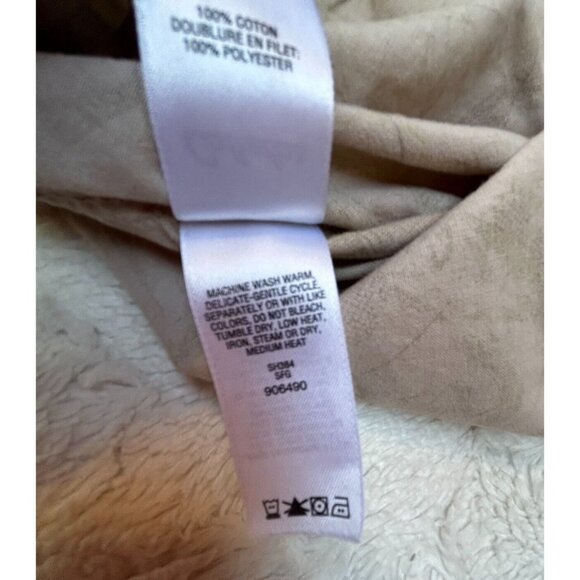 Cabela's Mens 3XL Vented Back Bass Fish Print Short Sleeve Button Down Shirt Tan - Picture 5 of 9